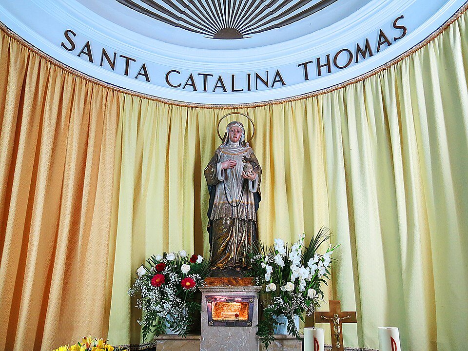 Altar en la casa natal de Santa Catalina Thomàs (Valldemossa)