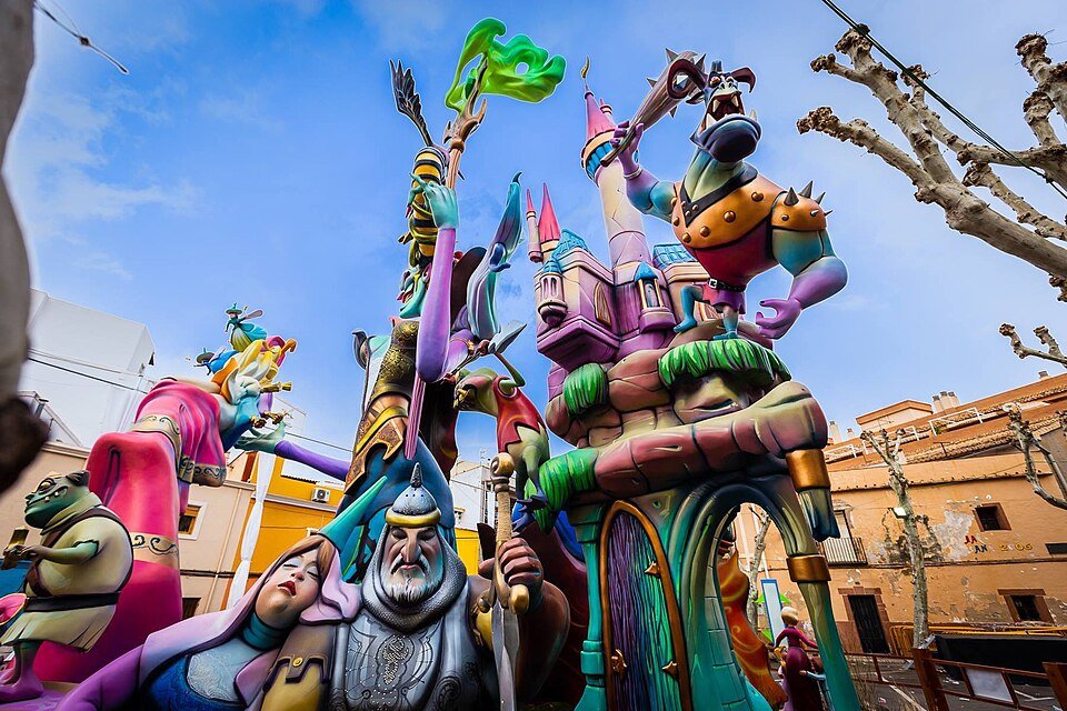 Fallas de Dénia 1 Falla grande 2019 de la Falla Oeste de Dénia