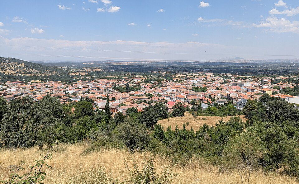Vista de San Pablo de los Montes (Toledo)