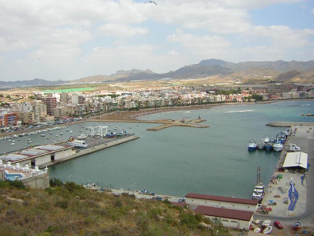 Vista del Puerto de Mazarrón