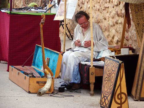 Puesto típico de las Jornadas Cervantinas de El Toboso