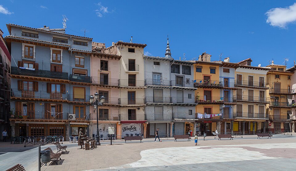 Plaza de España de Calatayud (Aragón)