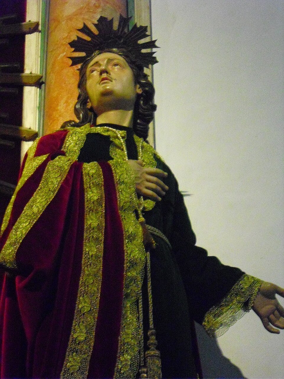 San Juan Evangelista en la Basílica de San Juan Bautista de Telde