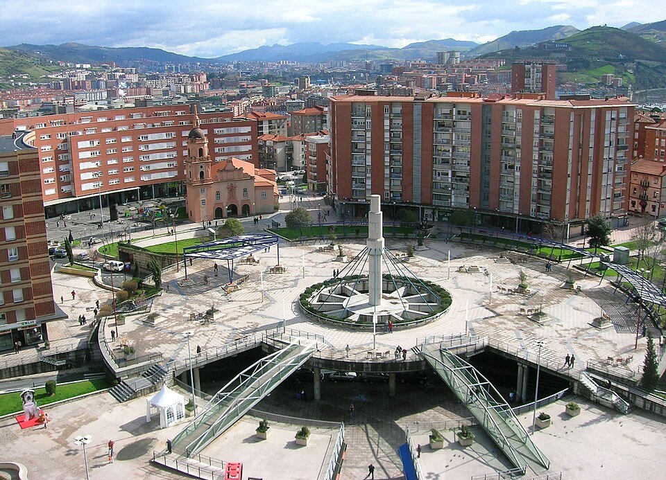 Plaza de Cruces en Barakaldo