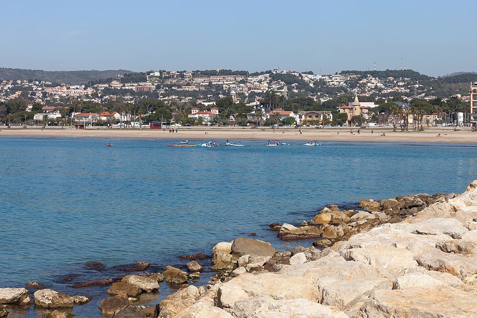 Praia e vila de Coma Ruga, El Vendrell