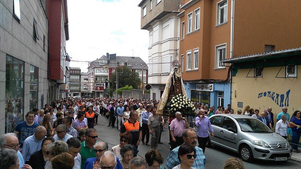 Romería de la Fraga en As Pontes de García Rodríguez, Galicia