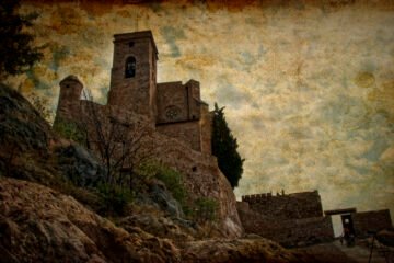 Castillo de Benabarre, Huesca, localidad de la fiesta del Ball dels Salvatges
