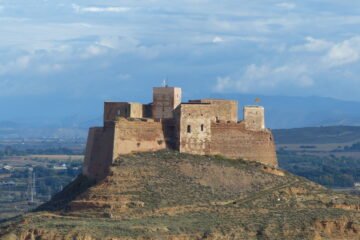 Castillo templario de Monzón, Huesca, municipio de San Mateo