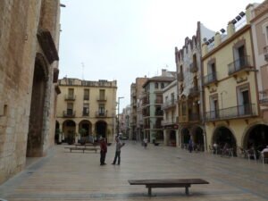 Centro histórico de Ulldecona, Tarragona, localidad de las Festes Quinquennals
