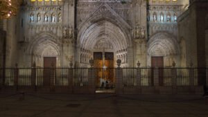 Fachada principal de la Catedral de Toledo