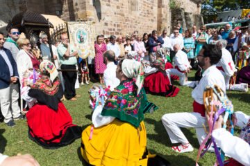 Celebración de la Virgen de Valencia en Vioño de Piélagos, fotografía de 2018