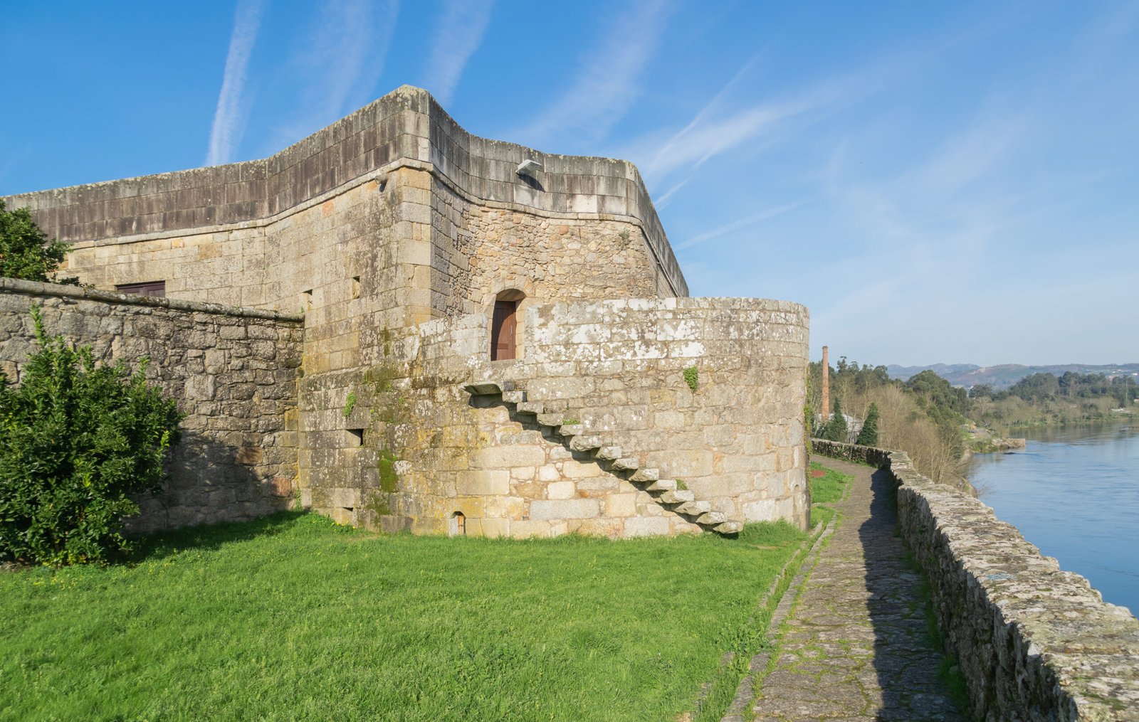 Fortaleza de Salvaterra de Miño donde se celebra la Festa do Viño
