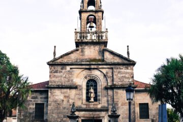 Iglesia de A Cañiza, Pontevedra, fotografía de contexto de la Feria del Jamón