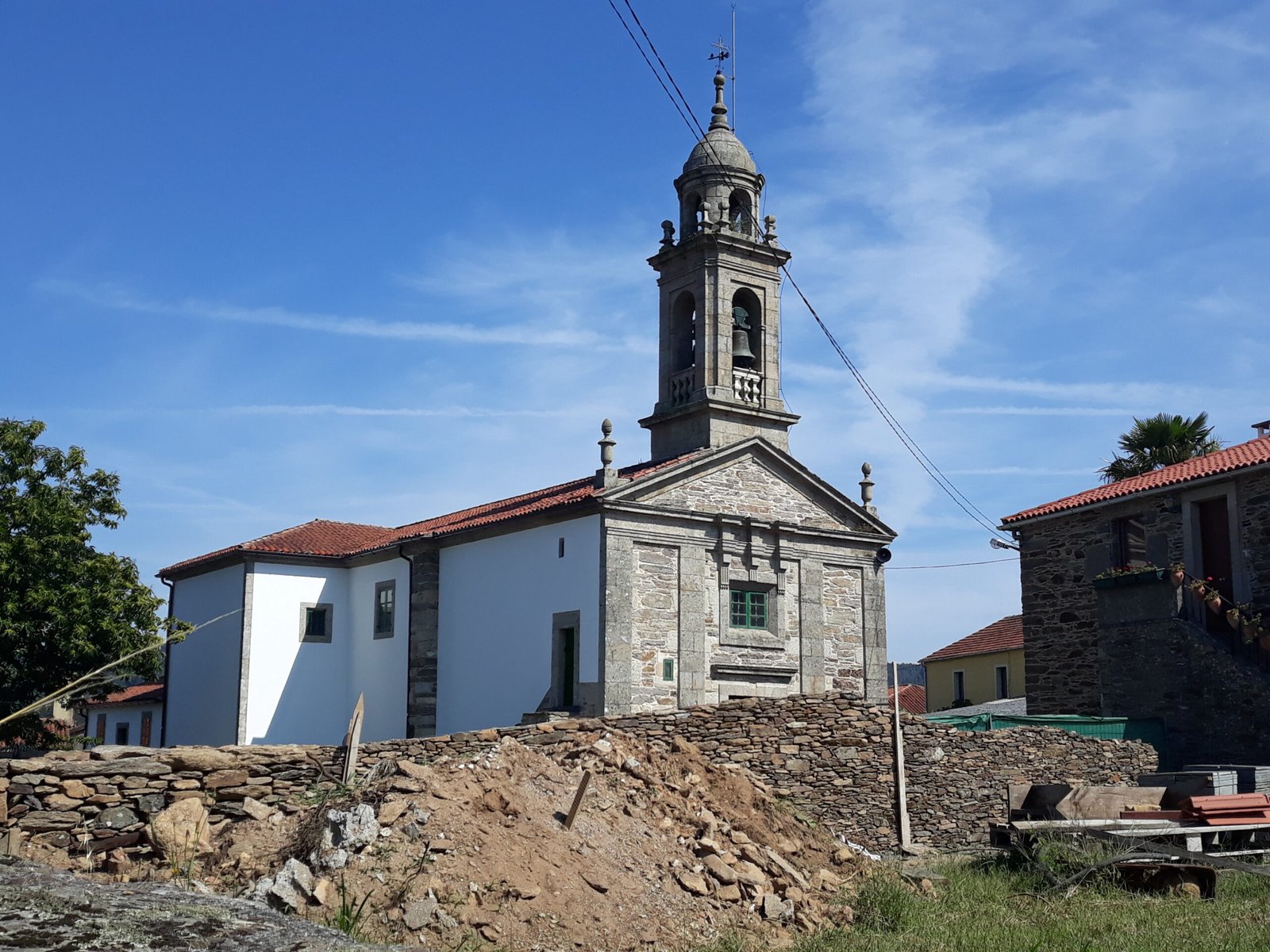Iglesia de Santa Eulalia de Arca, O Pino (A Coruña)