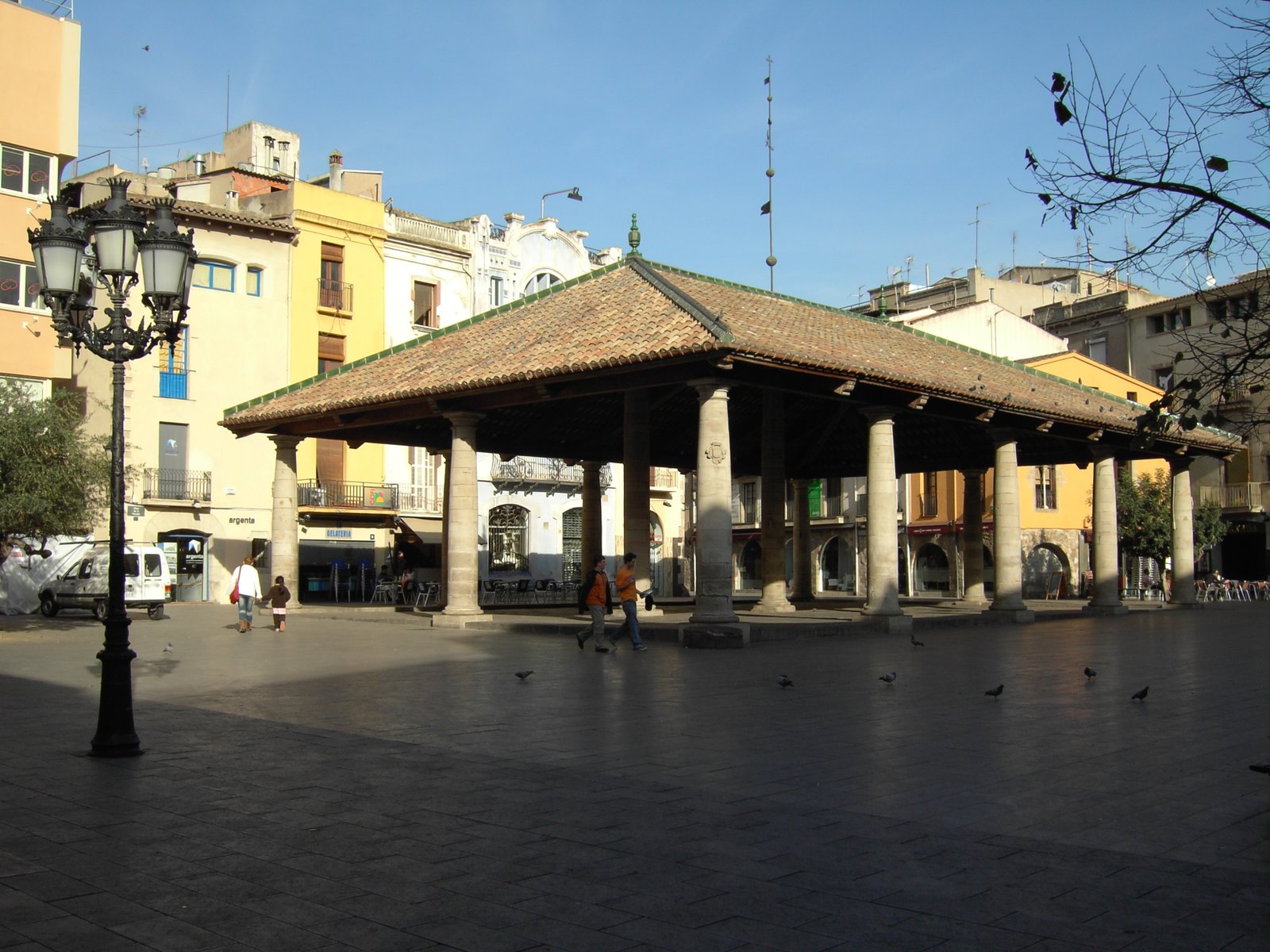 La Porxada, símbolo del centro de Granollers