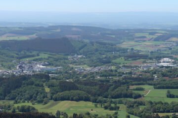 Panorámica de Meira, en Lugo, entorno de la Festa da Malla