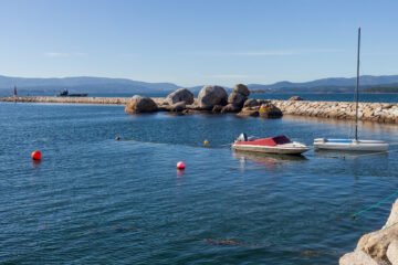 Puerto de Vilaxoán en Vilagarcía de Arousa, localidad de la Fiesta del Agua