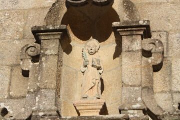 Iglesia de Cordeiro, municipio de Valga en Pontevedra