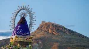 Septenario de la Virgen de Tejeda en Moya; imagen de una edición anterior