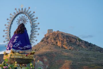 Septenario de la Virgen de Tejeda en Moya; imagen de una edición anterior