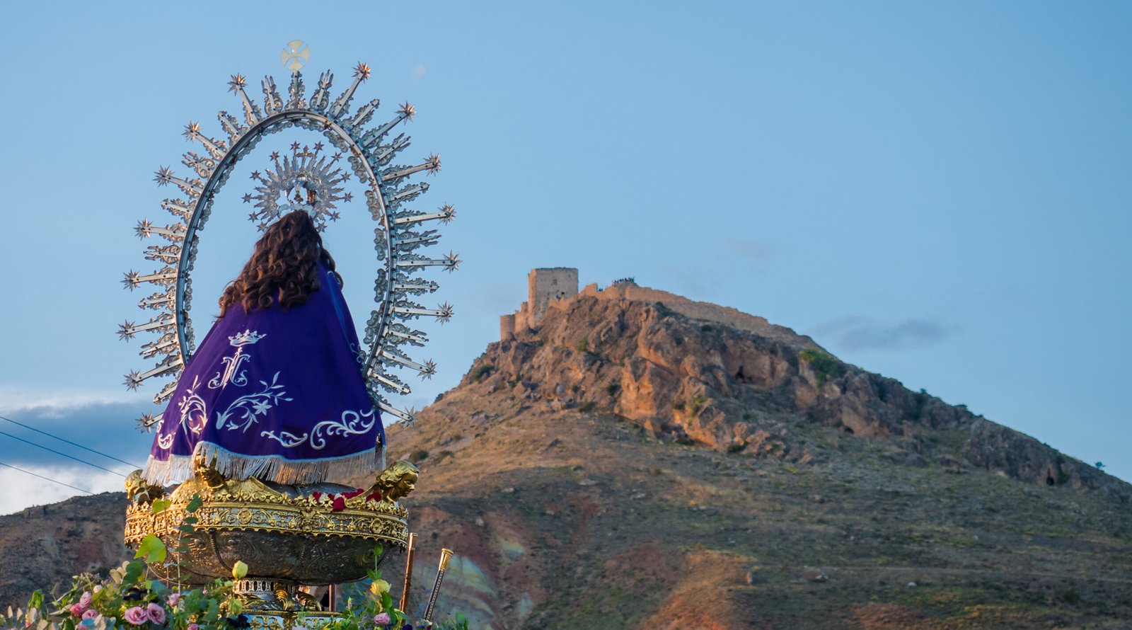 Septenario de la Virgen de Tejeda en Moya; imagen de una edición anterior
