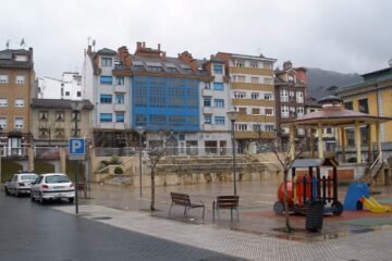 Fiesta de los Nabos 1 Vista de la localidad de Sotrondio, Asturias, donde se celebra la Fiesta de los Nabos