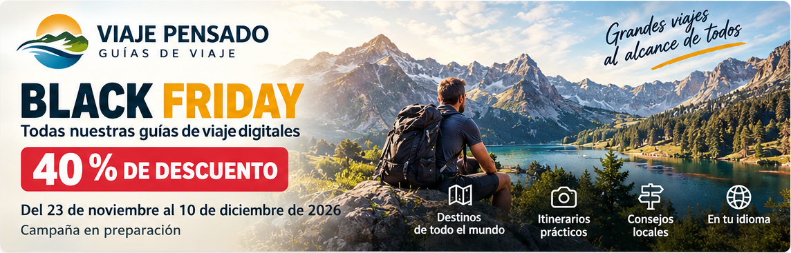 Viaje Pensado: próximamente Black Friday, 40 por ciento de descuento