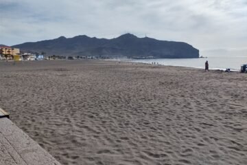 Vista de Gran Tarajal en la isla de Fuerteventura, localidad de la Semana de la Juventud