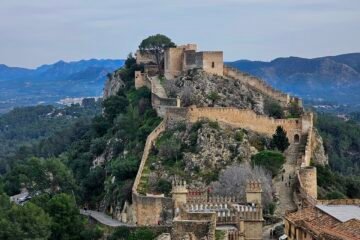 Feria de Agosto en Játiva 19 Castillo de Xàtiva en la provincia de Valencia