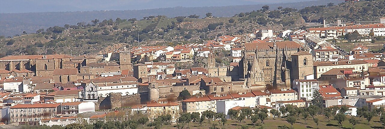 Vista panorámica del casco histórico de Plasencia, Cáceres