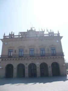 Fachada del Ayuntamiento de Irún, Guipúzcoa