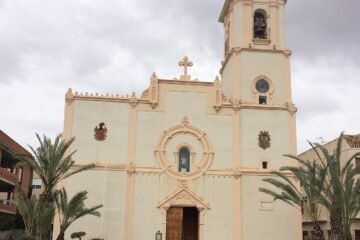 Fiestas Patronales en honor a San Francisco Javier 13 Fachada de la iglesia de San Francisco Javier en San Javier, Murcia