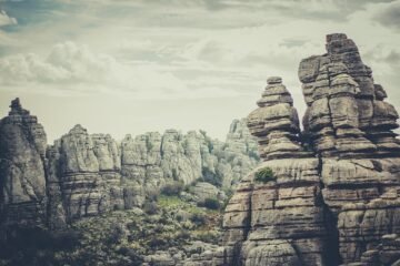 Romería del Día de Jeva 20 Paisaje rocoso natural de El Torcal de Antequera, Málaga