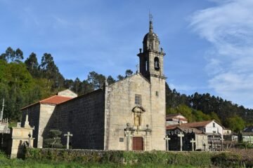 Iglesia de San Miguel de Valga en Pontevedra